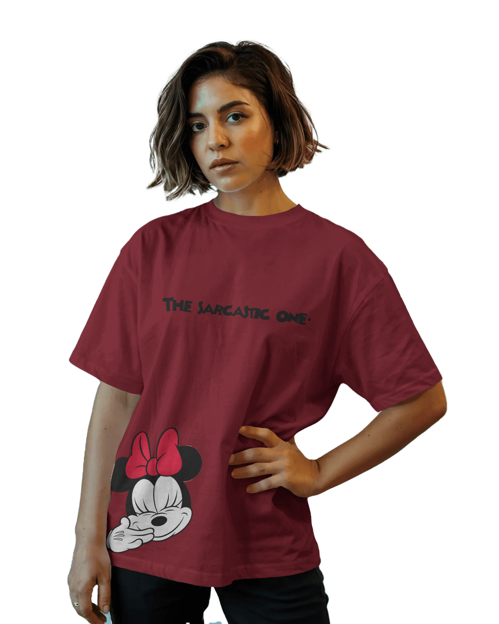 Disney Minnie Mouse Women's T-Shirt – "The Sarcastic One"