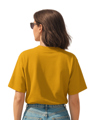 Women's Loose Fit T-Shirt with Butterfly Floral Graphic